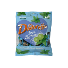 Цукерки желейні без цукру Dietor Elle м'ята, для діабетиків stevia gomose menta, 70 г