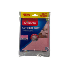 Ганчірка Vileda antibac м’яка універсальна з мікрофібри actifibre soft touch, 2 шт