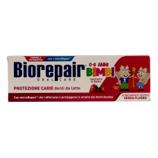 Зубна паста дитяча Biorepair полунична для дітей від 0 до 6 років kids fragola, 50 мл