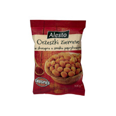 Арахіс Alesto у хрусткій оболонці зі смаком паприки orzeszki ziemne paprykowe crusted peanuts, 200 г