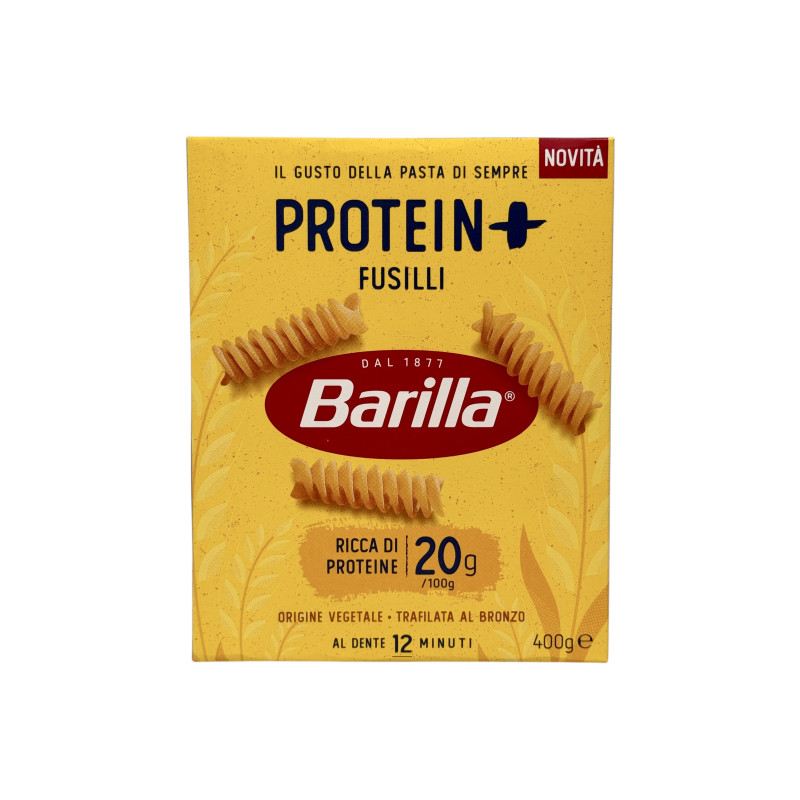 Макарони протеїнові Barilla фузіллі e protein+ fusilli, 400 г