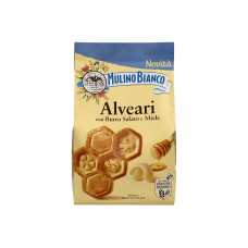 Печиво Mulino Bianco з солоним маслом і медом без пальмової олії alveari con burro salato e miele, 300 г