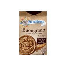 Печиво цільнозернове Mulino Bianco з цільним борошном buongrano con 100% farina integrale, 350 г