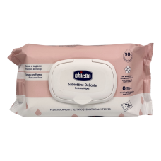 Серветки вологі дитячі Chicco delicate делікатні ніжні, 72 шт Серветки вологі дитячі Chicco delicate делікатні ніжні, 72 шт