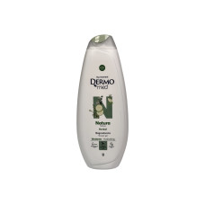Гель для душу Dermo Med натуральний трав'яний зволожуючий natura herbal bagnodoccia idratante, 650 мл