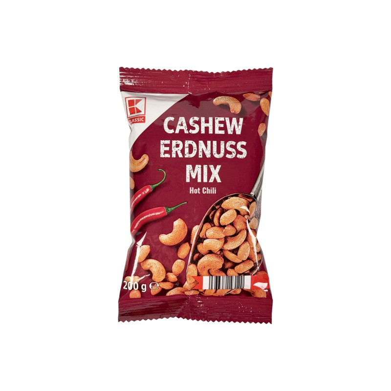 Горіхи Alesto мікс кеш’ю та арахісу з перцем чілі cashew erdnuss mix chili, 200 г