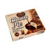 Печиво бісквітне Lotte Choco Pie з чорним цукром і молочним чаєм, 12×28 г