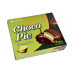 Печиво бісквітне Lotte Choco Pie із зеленим чаєм в шоколадній глазурі, 12×28 г