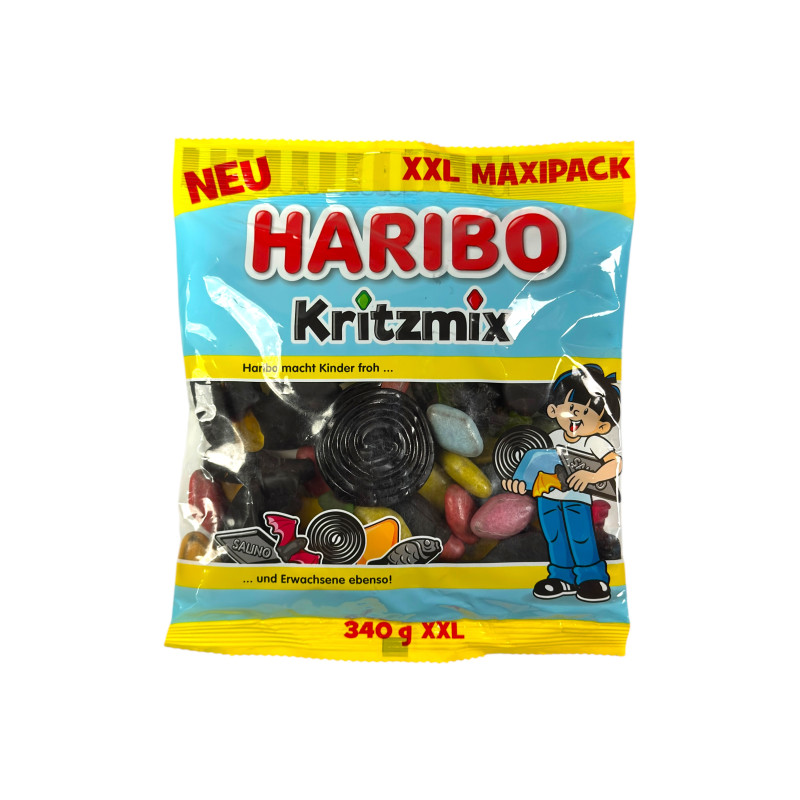 Желейкі Haribo мікс лакричний kritzmix, 340г