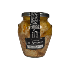 Сир маринований Satos кубики пікантні cubetti di formaggio piccanti, 314 мл