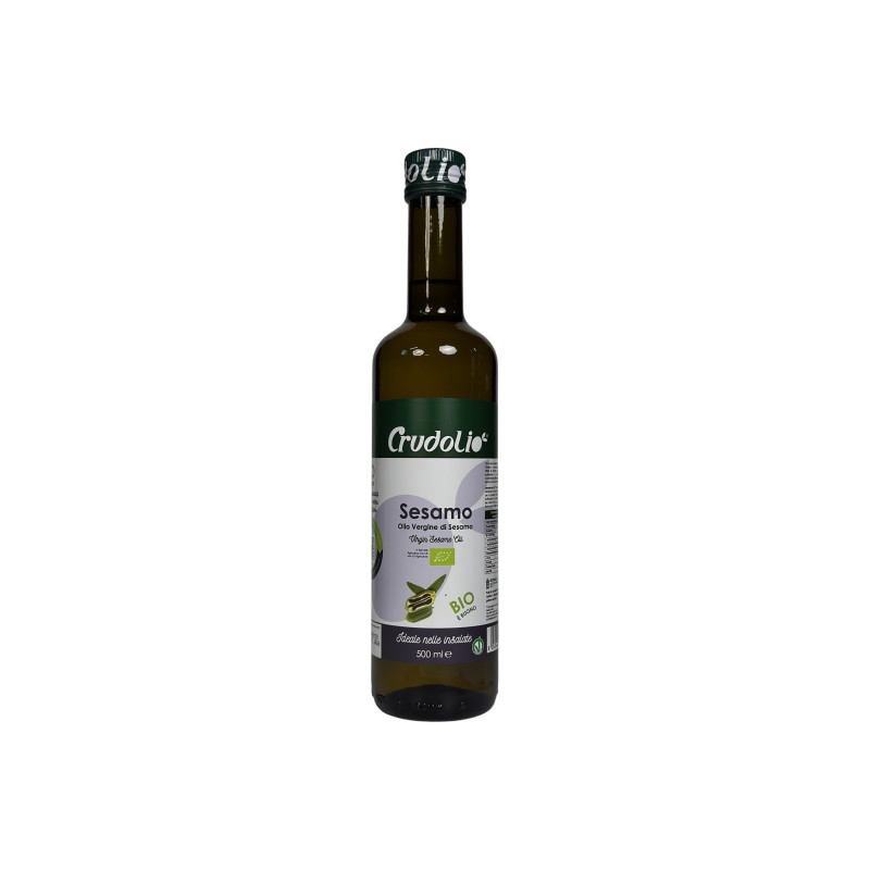 Олія кунжутна Crudolio органічна virgin sesame oil sesamo, 500 мл