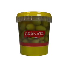 Оливки зелені Granata солодкі гігантські з кісткою солодкі olive verdi dolci giganti, 900 г