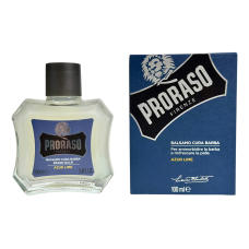Бальзам для бороди Proraso лазуровий лайм balsamo cura barba azur lime, 100 мл