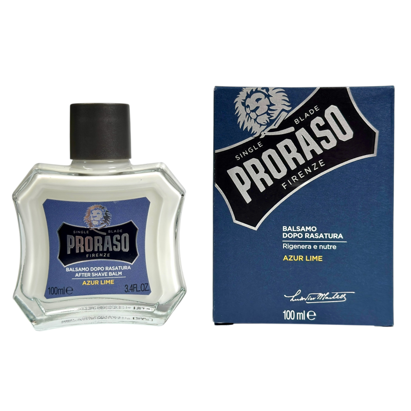 Бальзам після гоління Proraso лазуровий лайм balsamo dopo rasatura azur lime, 100 мл Бальзам після гоління Proraso лазуровий лайм balsamo dopo rasatura azur lime, 100 мл