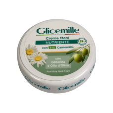 Крем для рук Glicemille живильний з ромашкою bio та гліцерином і вітаміном e crema mani nutriente con bio camomilla con glicerina e vitamina e, 100 мл