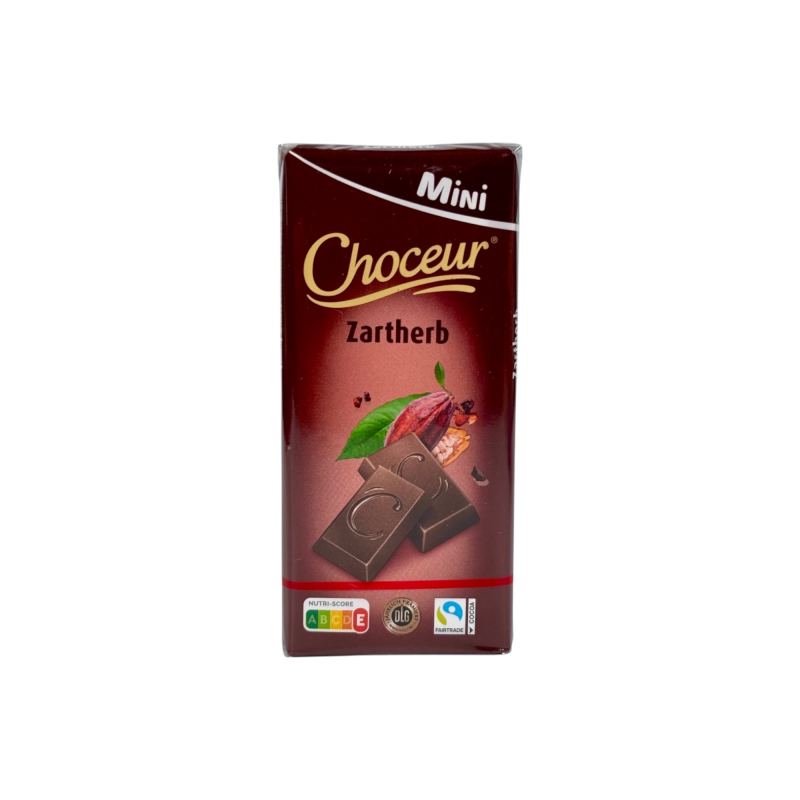 Шоколад чорний Choceur mini zartherb, 200 г