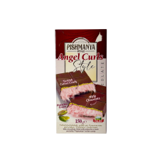 Шоколад Pishmanya Royale Angel Curls молочний з фісташковим кремом і турецькою солодкою ватою e milk chocolate with pistachio cream and cotton candy, 150 г