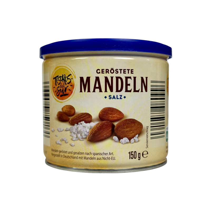 Горіхи Tesoros del Sur мигдаль з сіллю mandeln salz, 150 г