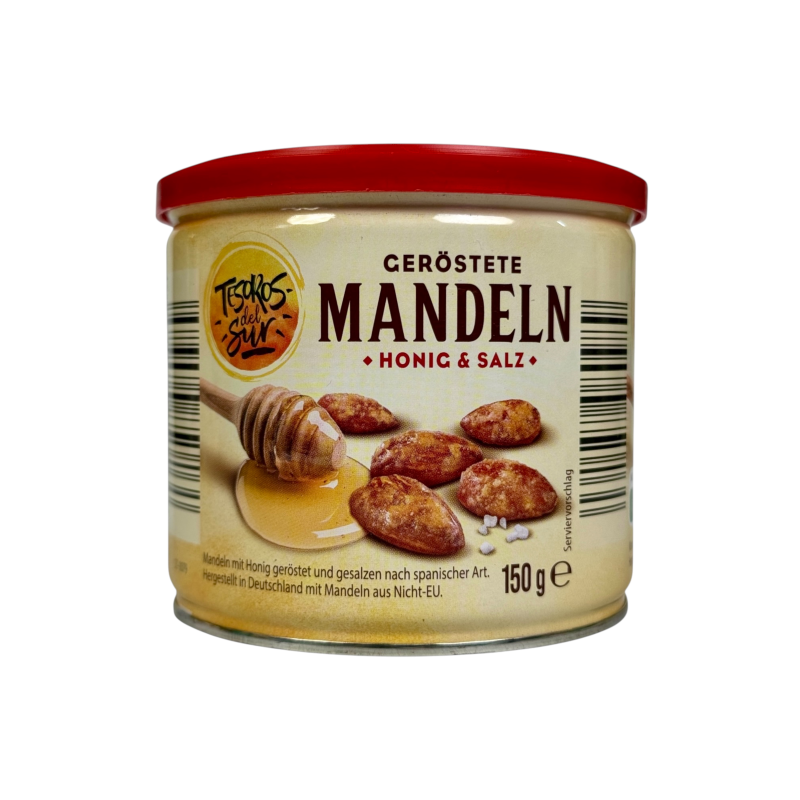 Горіхи Tesoros del Sur мигдаль з медом та сіллю mandeln honig salz, 150 г