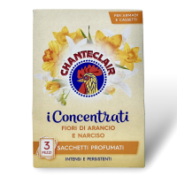 Аромадифузор для гардеробу Chante Clair саше нарцис і апельсин sacchetti profumati fiori di arancio e narciso, 3 шт