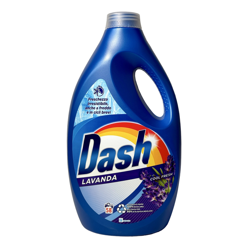 Гель для прання DASH лаванда lavanda 58 прань, 2900мл