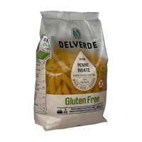 Delverde макарони без глютену Gluten free Penne rigate N632 перо з кукурудзи рису та кінуа 400 г