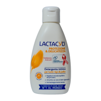 Гель для інтимної гігієни Lactacyd делікатний догляд protezione e delicatezza detergente pH bilanciato, 200 мл