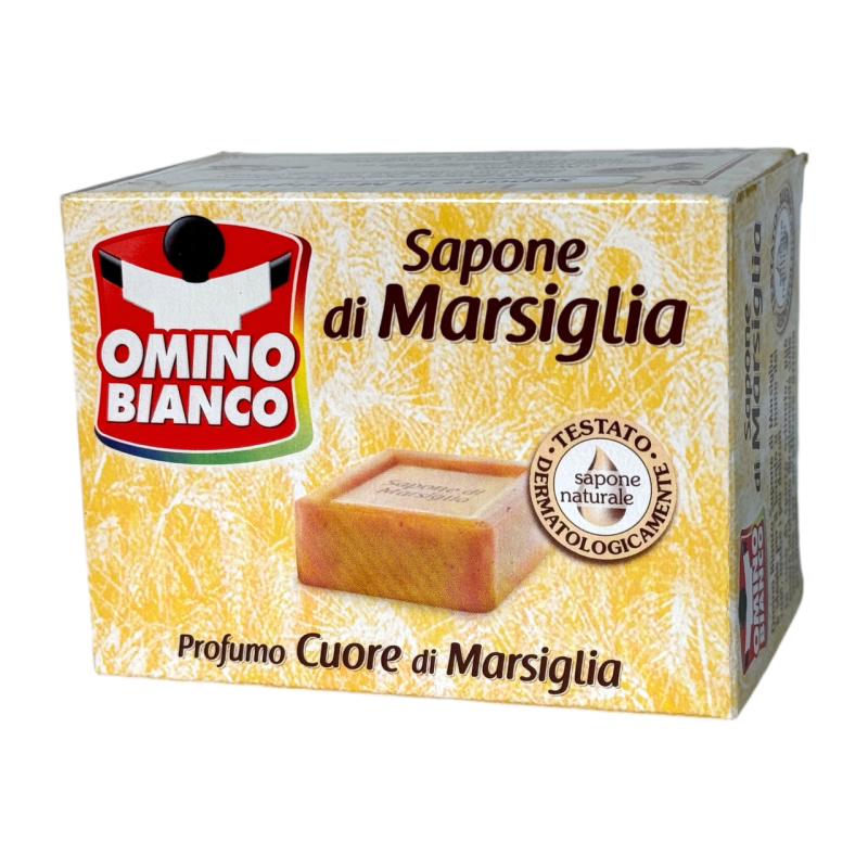 Omino bianco Марсельське господарське тверде мило sapone da bucato di marsiglia 250 г