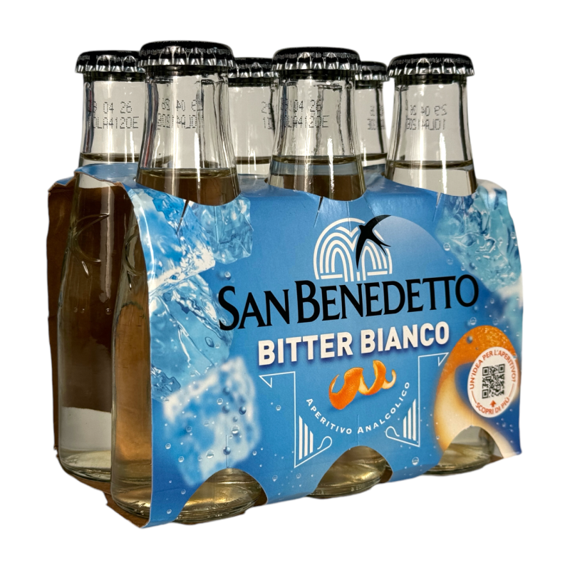 Аператив San Benedetto безалкогольний білий гіркий bitter bianco, 6x100 мл