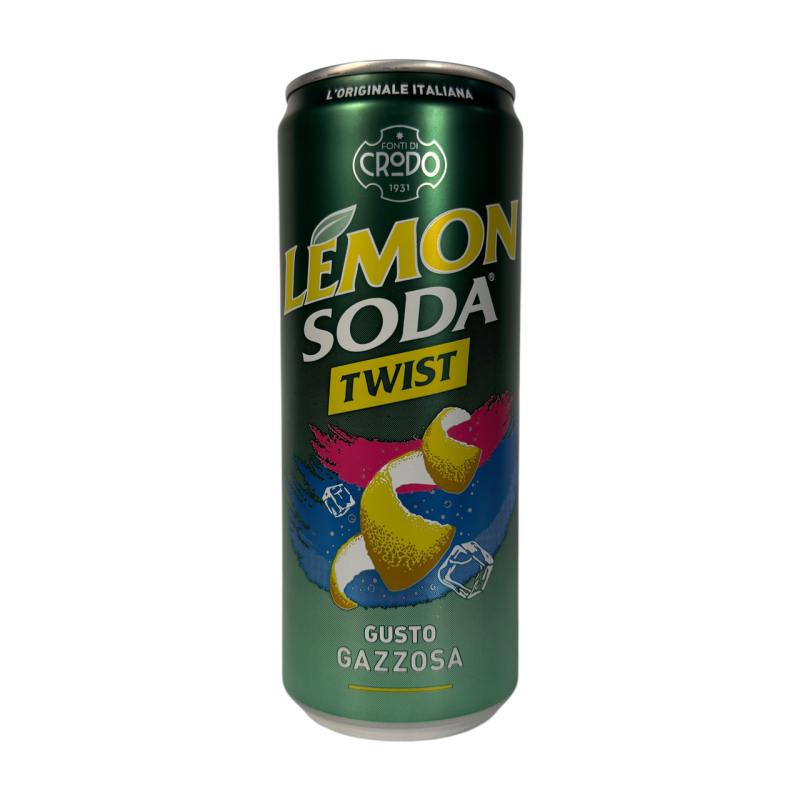 Напій газований Lemon Soda Twist Gusto Gazzosa лимонний 330 мл