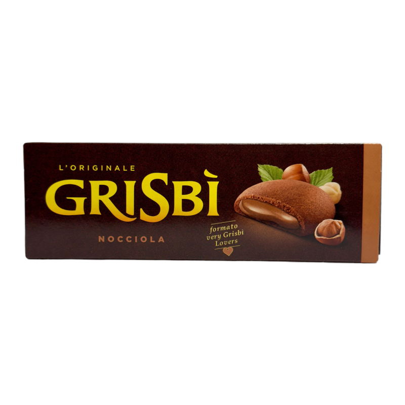 Matilde Vicenzi печиво пісочне шоколадне з начинкою grisbi nocciola 150 г