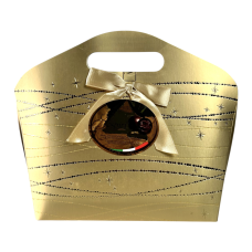 Цукерки праліне La Suissa шоколадні з кремом джандуя sospiri praline di cioccolato con crema gianduia, 180 г