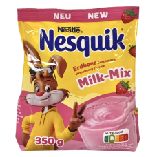 Коктейльний порошок Nesquik полуничний Milk-Mix Erdbeer, 350 г