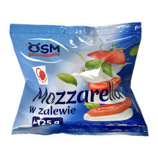 Сир м'який OSM моцарела свіжа насолода mozzarella, 125 г