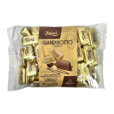 Цукерки шоколадні Zaini горіхові пірамідки gianduiotto classico, 500 г