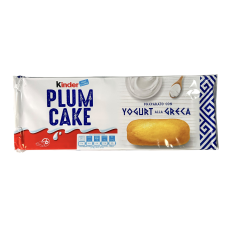 Бісквіт Kinder з грецьким йогуртом ніжний plum cake yogurt alla greca, 6х32 г