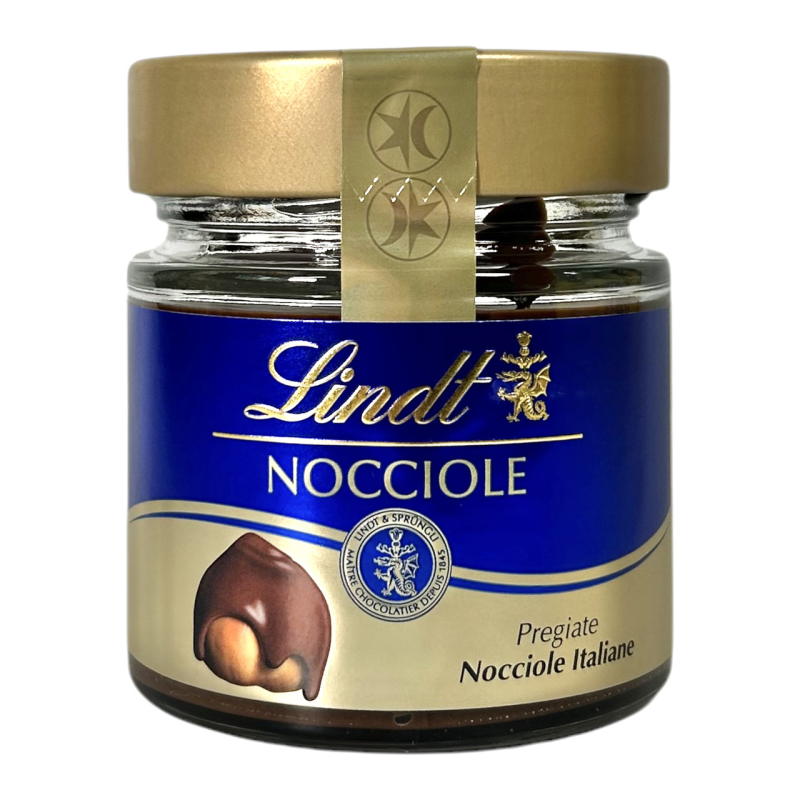 Крем горіховий Lindt без глютену та пальмової олії crema spalmabile alle nocciole, 200 г
