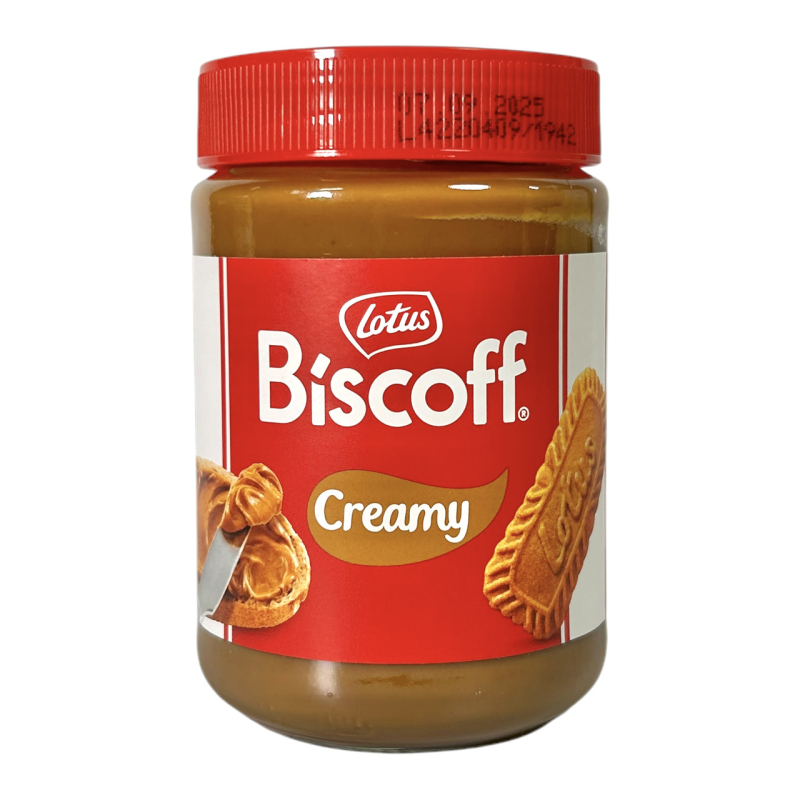 Паста бісквітна Lotus Biscoff кремова карамельна creamy, 400 г