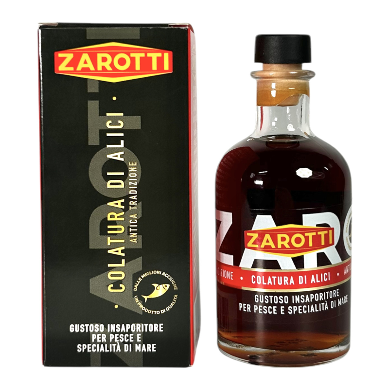Соус рибний Zarotti колатура з анчоусів colatura di alici, 100 мл