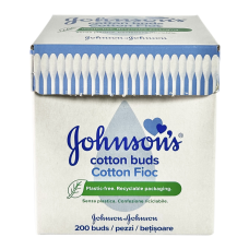 Ватні палички Johnson's класичні e cotton buds, 200 шт
