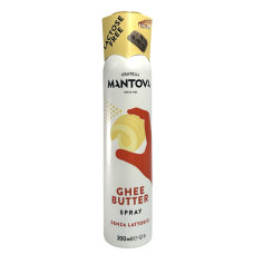 Олія Mantova гхі у спреї без лактози ghee butter spray senza lattosio, 200 мл