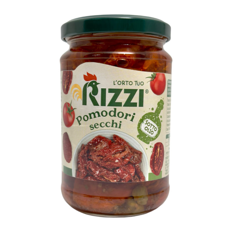 Томати Rizzi в’ялені в олії pomodori secchi sott'olio, 285 г