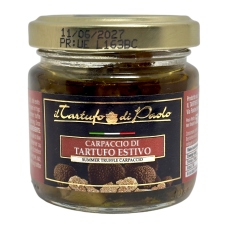 Трюфель Tartufo Di Paolo шматочки літнього трюфеля для карпаччо pezzi di tartufo estivo per carpaccio, 50 г