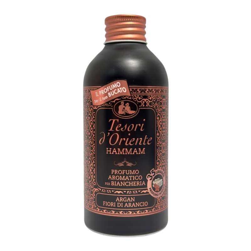 Парфум для білизни Tesori d'Oriente арган і цвіт апельсина profuma biancheria hammam, 250 мл