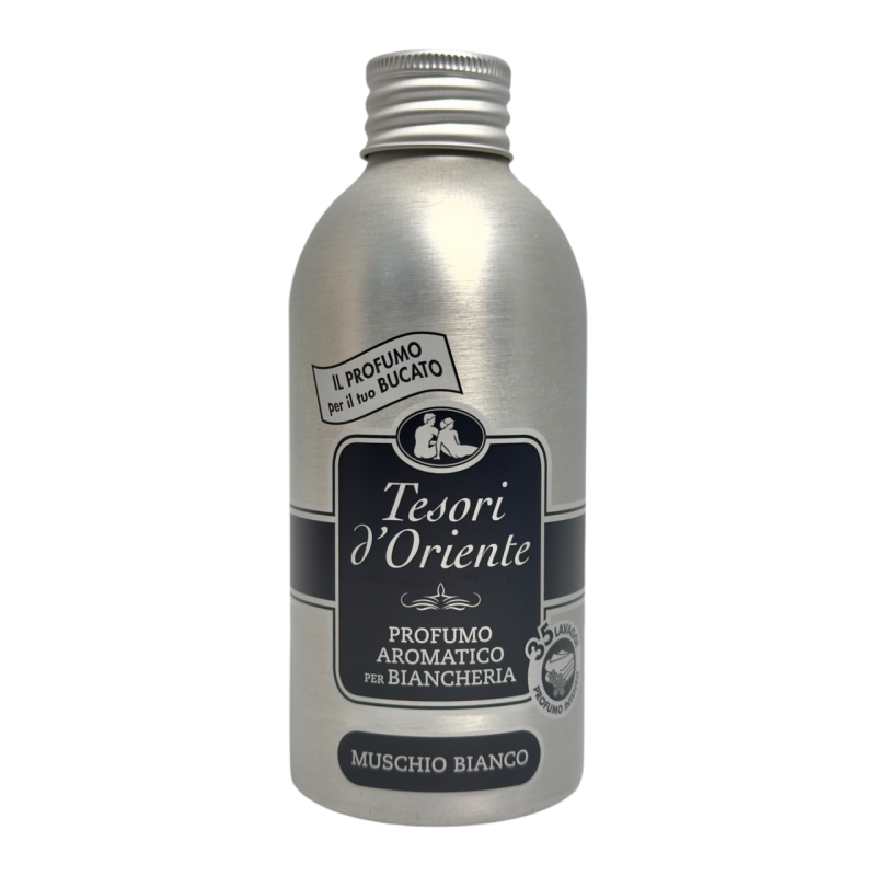 Парфум для білизни Tesori d'Oriente білий мускус e profuma biancheria muschio bianco, 250 мл Парфум для білизни Tesori d'Oriente білий мускус e profuma biancheria muschio bianco, 250 мл