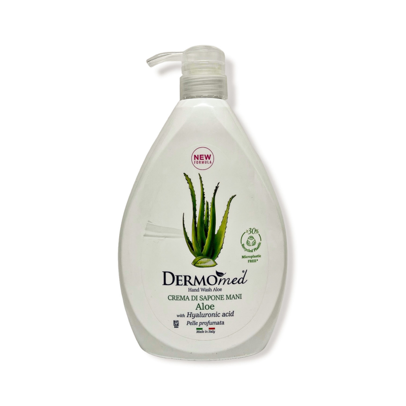 Мило рідке DERMO MED алое crema di sapone mani aloe 1000мл