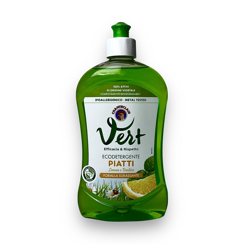 Засіб для миття посуду CHANTE CLAIR лимон та базилік vert piatti limone e basilico 500мл