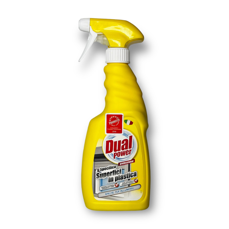 Засіб для чищення DUAL POWER для пластикових поверхонь superfici in plastica 500мл