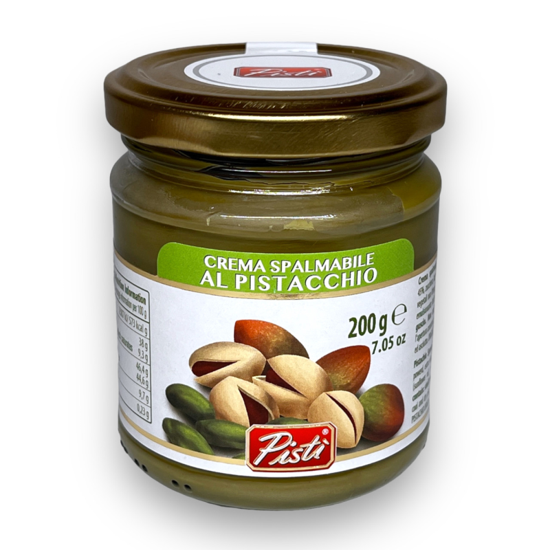 Крем фісташковий PISTI crema spalmabile al pistacchio (45% фісташки) 200г