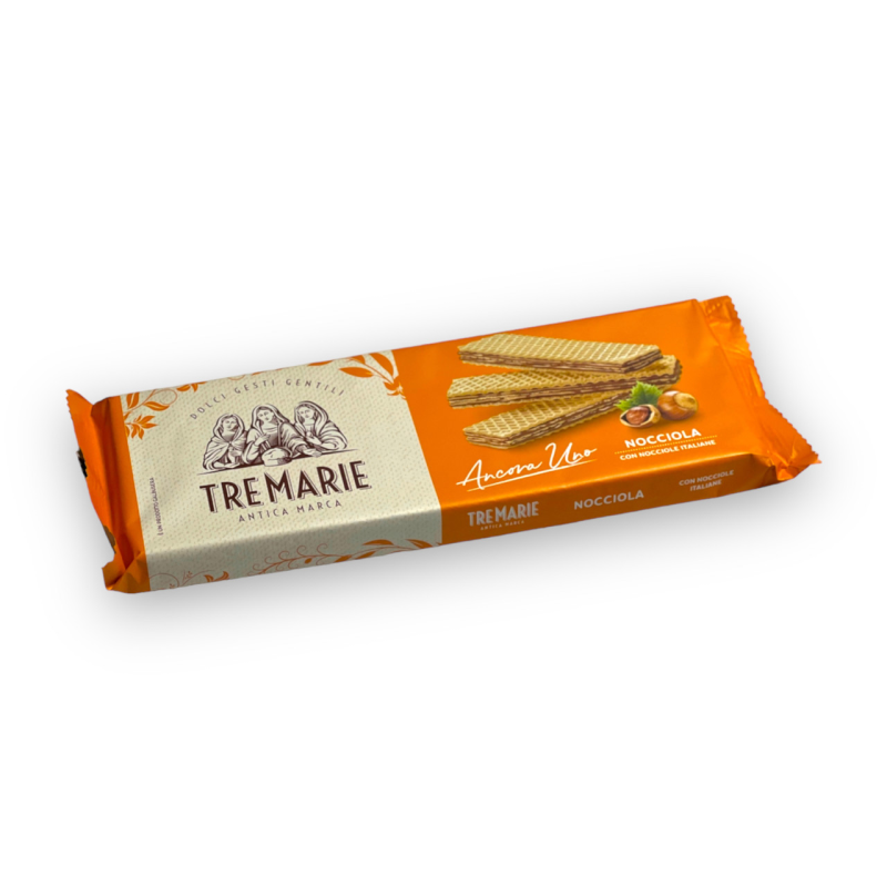 Вафлі TRE MARIE з кремом лісовий горіх ancora uno nocciola 175г